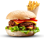 Kids 1 X Hamburger & Chips 